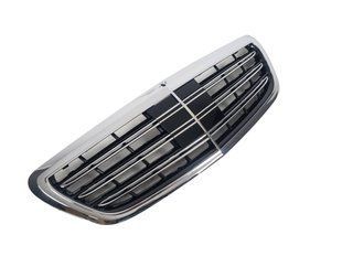 Решетка радиатора на Mercedes S-class W222 2013-2017 AMG S63 Chrome под камеру 430027 фото