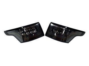 Задние фонари (стиль 2018+) Black на Land Rover Range Rover Sport 2013-2017 428242 фото