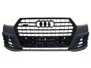 Передній бампер на Audi Q7 2015-2020 S-Line Black 522179 фото