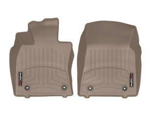 3D килимки для Lexus ES 2019- бежеві передні WeatherTech 4514961 141805 фото