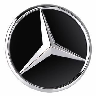 Емблема в решітку радіатора Mercedes E-Class W213 2020-2023 A2138884800 A2139058613 хром 522655 фото