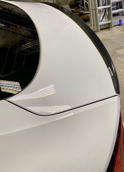 Карбоновий спойлер на Audi A5 2016- B9 F5 Sportback S Style 429487 фото