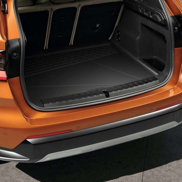 Коврик в багажник для BMW X1 U11 2022-двусторонний 51475B313F8 с регулировкой задних сидений 415392 фото