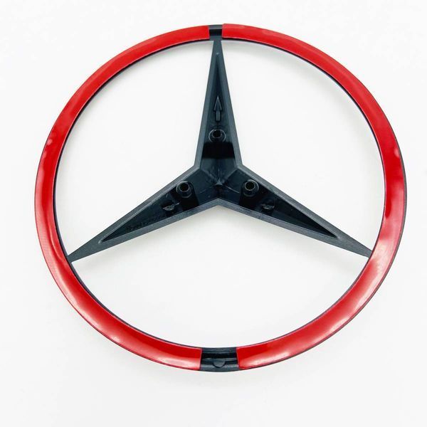 Задня емблема Mercedes S-class W221 2005-2013 чорний глянець A2217580058 418494 фото