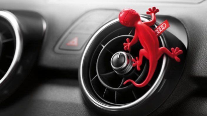 Освежитель воздуха Audi Gecko геккон красный 50469 фото