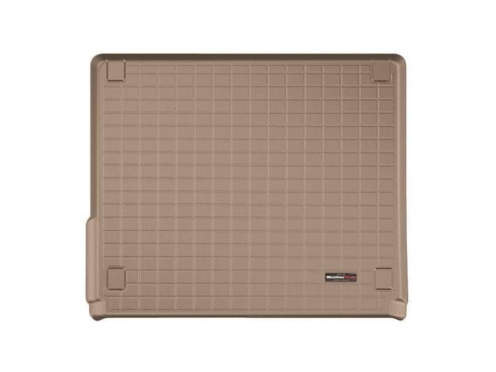 Килимок у багажник для Volkswagen Touareg 2010-2018 бежевий WeatherTech 41508 46072 фото