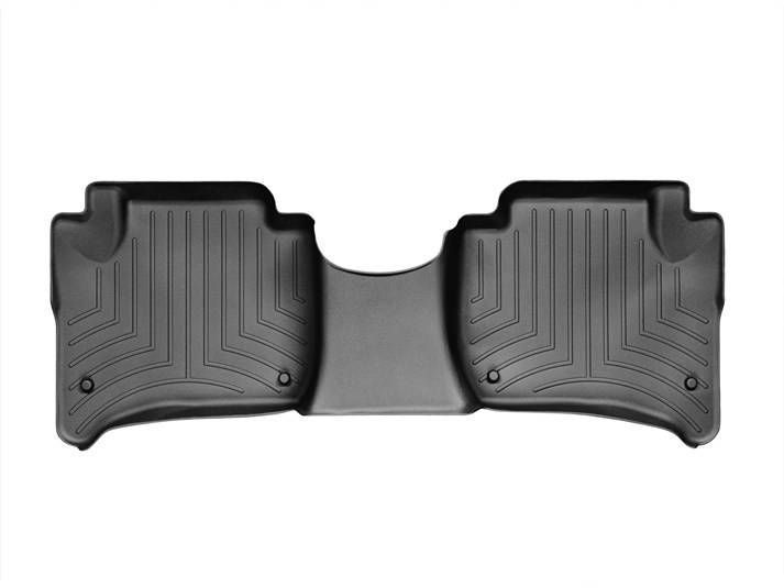 3D коврики для Volkswagen Touareg, Porsche Cayenne 2010-2018 2-Zone Climate черные задние WeatherTech 443332 47027 фото