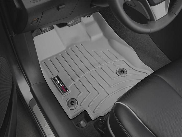 3D килимки для Toyota Venza 2012- сірі передні WeatherTech 464721 46975 фото
