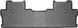 3D коврики для Honda Ridgeline 2017- черные задние WeatherTech 449712 263107 фото 2
