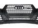 Передній бампер на Audi Q7 2015-2020 S-Line Black 522179 фото 5