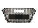 Решетка радиатора на Audi A4 B8 2011-2015 в стиле RS4 Chrome Black 427273 фото 3