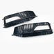 Решетки переднего бампера на Audi A4 B8 2011-2015 S-Line черные 425958 фото 1