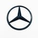 Задняя эмблема Mercedes 100мм черный глянец 521794 фото 1