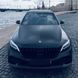 Решітка радіатора на Mercedes C-class W205 2018-2021 GT Black під камеру 427453 фото 5