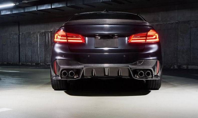 Карбоновий дифузор заднього бамперу для BMW M5 F90 2017- під замовлення Carbon357997 357997 фото
