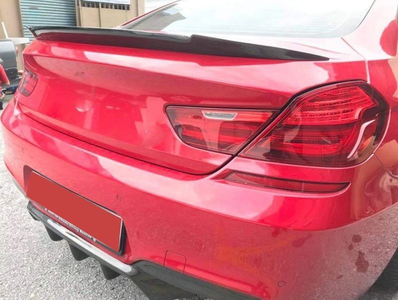Карбоновий спойлер на BMW 6 F06 2012-2018 GranCoupе 431019 фото