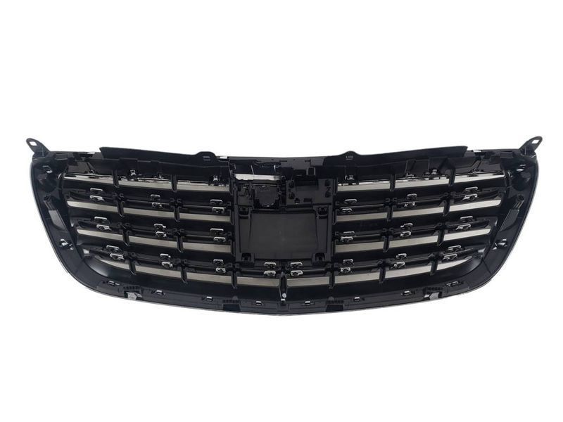 Решетка радиатора на Mercedes S-class W222 2013-2017 AMG S63 Chrome под камеру 430027 фото