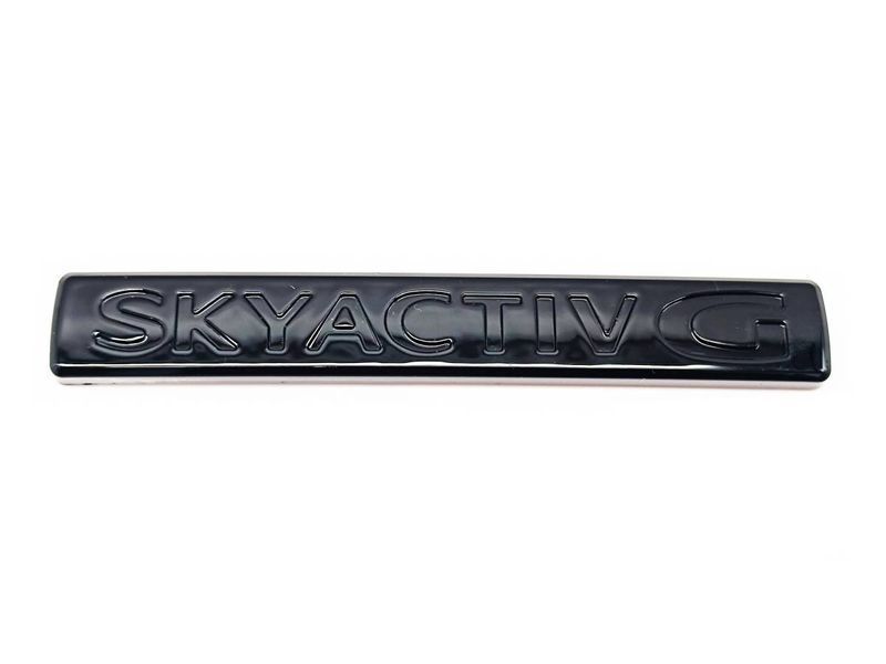 Автологотип напис Mazda SkyActiv-G чорний глянець 521414 фото