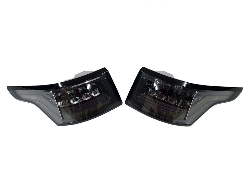 Задние фонари (стиль 2018+) Black на Land Rover Range Rover Sport 2013-2017 428242 фото