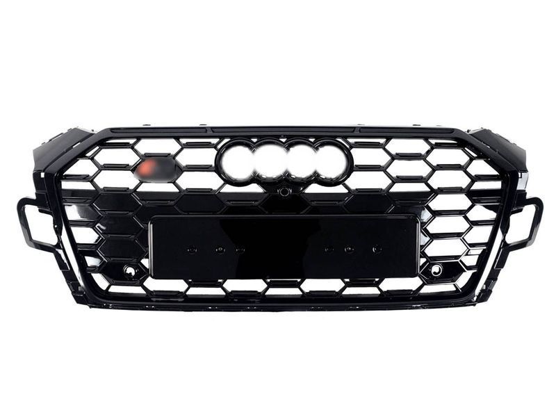 Решітка радіатора на Audi A5 2020- стиль S5 Black Gloss 429954 фото