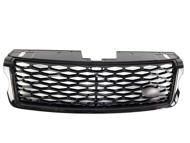 Решітка радіатора на Land Rover Range Rover 2013-2017 + жабри Black соти 427487 фото