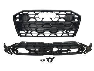 Решітка радіатора на Audi A6 C8 2023- стиль S6 Full Black під дистронік 431494 фото