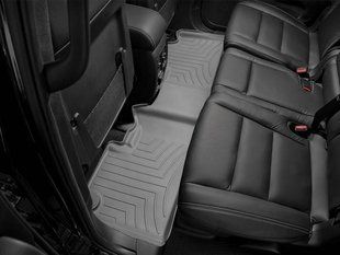 3D килимки для Jeep Grand Cherokee, Dodge Durango 2011- сірі задні Bench seating WeatherTech 463242 46371 фото