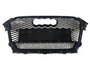 Решітка радіатора на Audi A4 B8 2011-2015 стиль RS4 Black quattro 427284 фото