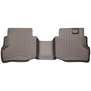 3D килимки для Mazda CX-9 2017- какао задні 6 місць, центральна консоль WeatherTech 479722 416075 фото