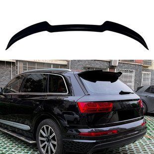 Спойлер на Audi Q7 2015- S-line чорний глянець 522811 фото