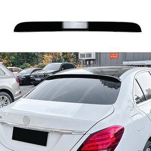 Спойлер бленда заднього вікна на Mercedes-Benz C-class W205 2014- чорний глянець 522606 фото