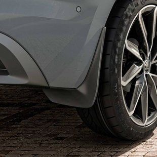 Брызговики на Skoda Kamiq 2019- задние VAG 658075101 261312 фото