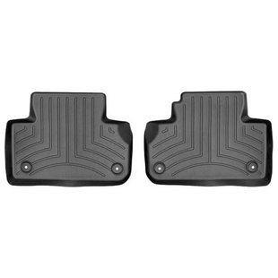 3D килимки для Audi Q5 2017- чорні задні WeatherTech 4411462 46135 фото