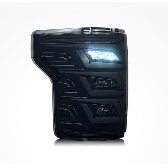 Задні ліхтарі на Ford F-150 2014-2020 чорні LED стиль 3L 430425 фото