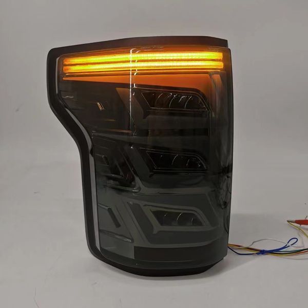 Задні ліхтарі на Ford F-150 2014-2020 чорні LED стиль 3L 430425 фото