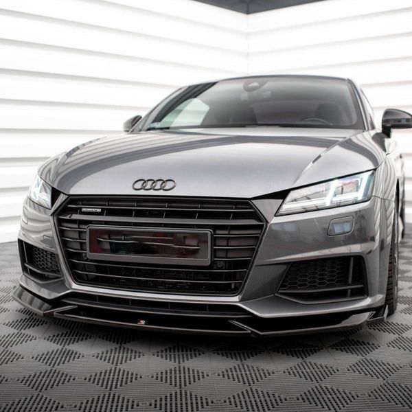 Автологотип черная эмблема Audi TT 2014-2023 Black Edition на капот 8K5853302 422852 фото
