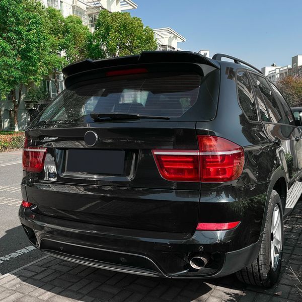 Спойлер на BMW X5 E70 2008-2013 стиль Paradigma чорний глянець 431096 фото Спойлер на BMW X5 E70 2008-2013 стиль Paradigma чорний глянець 431096 фото