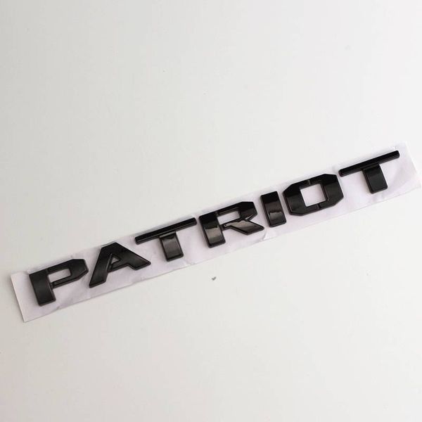 Автологотип шильдик эмблема надпись Jeep Patriot черный Emblems 163230 260952 фото