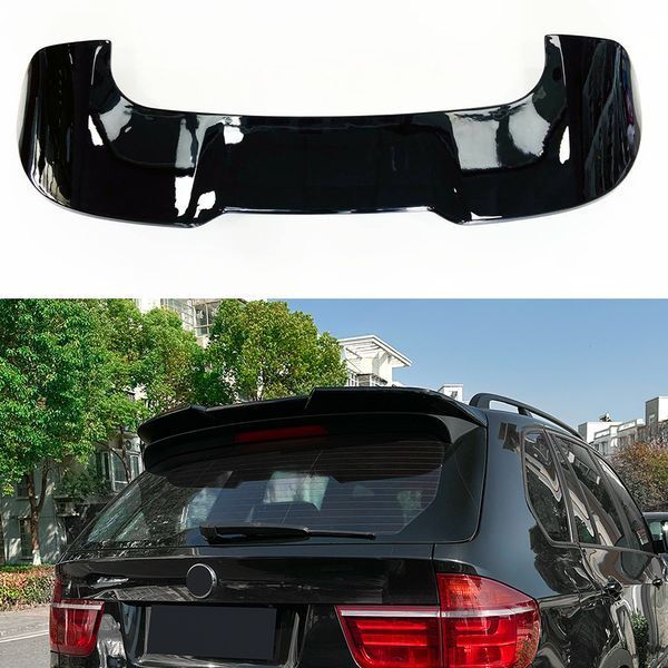 Спойлер на BMW X5 E70 2008-2013 стиль Paradigma чорний глянець 431096 фото Спойлер на BMW X5 E70 2008-2013 стиль Paradigma чорний глянець 431096 фото