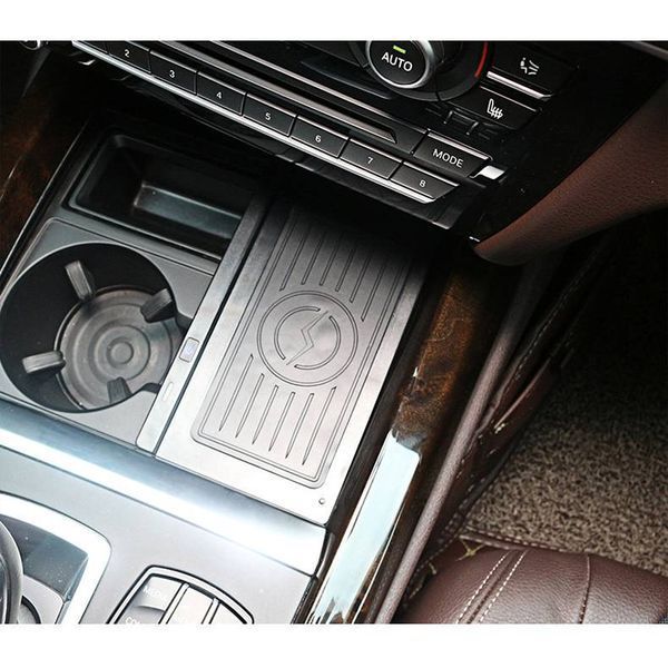 Безпровідна зарядка QI для BMW X5 F15, X6 F16 2013-2018 404276 фото