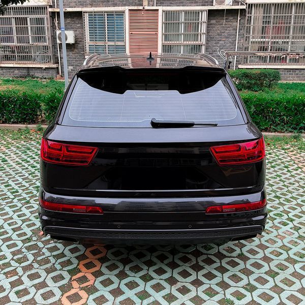 Спойлер на Audi Q7 2015- S-line чорний глянець 522811 фото Спойлер на Audi Q7 2015- S-line чорний глянець 522811 фото