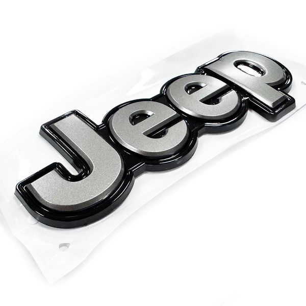 Емблема напис Jeep Renegade / Cherokee 2014-2018 графіт на кришку багажника 68317240AA 523544 фото
