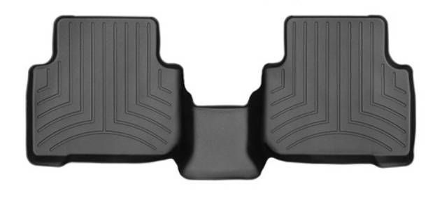 3D килимки для Audi Q3 2018- чорні задні WeatherTech 4415442 186510 фото