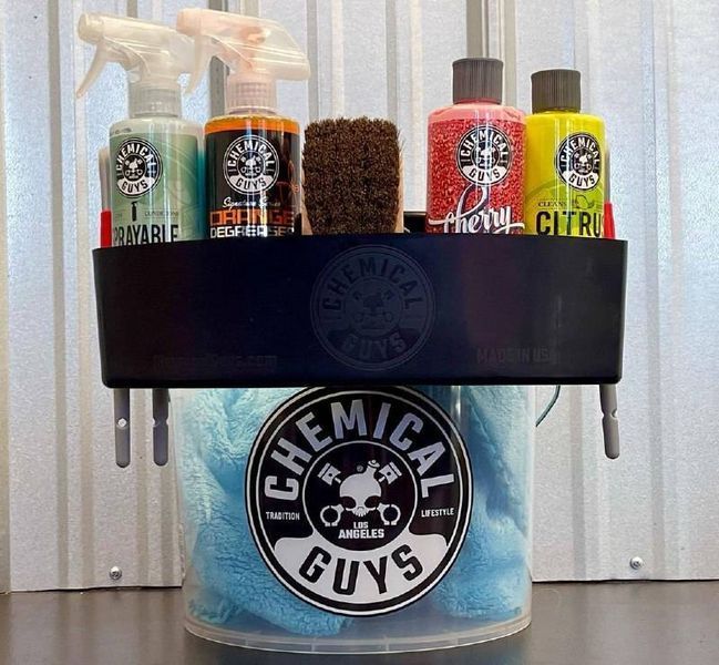 Органайзер для ведер и тележек Chemical Guys The Freeloader Bucket and Dolly Organizer черный 408777 фото