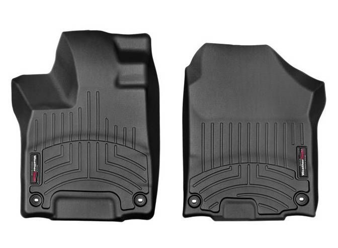 3D коврики для Honda Pilot, Passport 2015- черные передние WeatherTech 448391 46321 фото