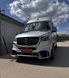 Решітка радіатора на Mercedes Sprinter W907 2017- GT Chrome Black без рамки 430766 фото 4
