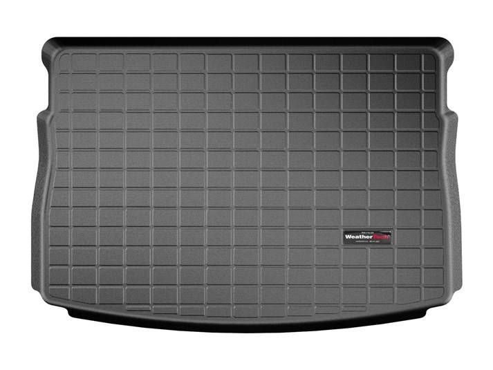 Коврик в багажник для Volkswagen e-Golf, Golf VII 2012- верхняя полка черный WeatherTech 40807 197630 фото