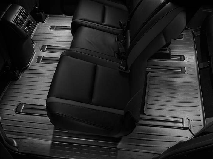 3D коврики для Mazda CX-9 2007-2016 черные 2+3 ряд WeatherTech 441532 46567 фото