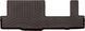 3D килимки для Cadillac Escalade, Chevrolet Tahoe, GMC Yukon 2020- какао 3 ряд Bench Seating WeatherTech 4716324 242463 фото 1
