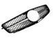 Решетка радиатора на Mercedes C-class W204 2007-2014 Black W/Moulding SL 427742 фото 1